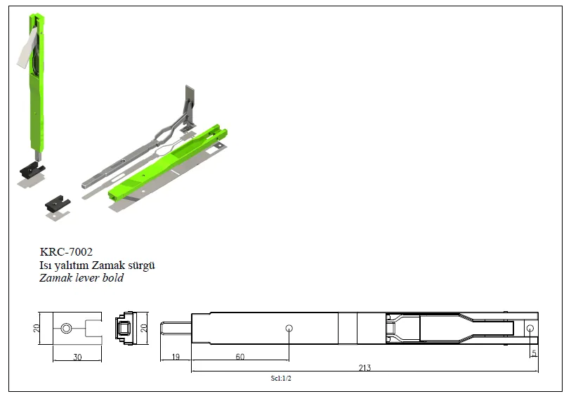 Thermal Insulated System Slider
