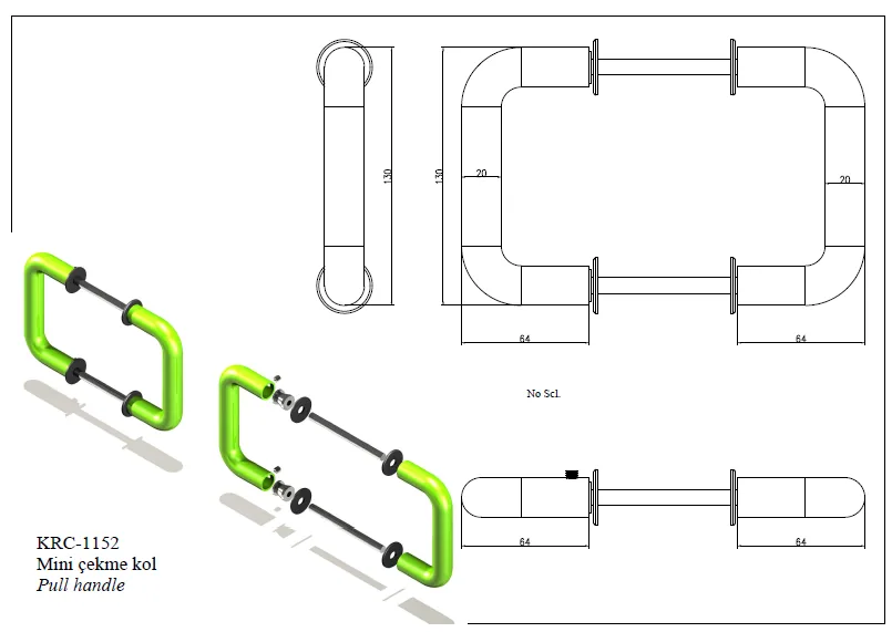 Mini Pull Handle