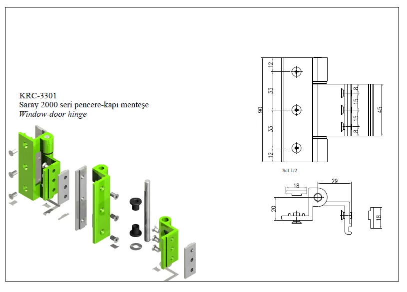 Saray Hinge